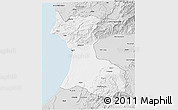 Silver Style 3D Map of Agadir