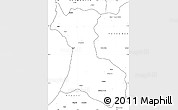 Blank Simple Map of Agadir