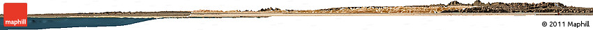 Satellite Horizon Map of Guelmin, darken