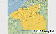 Savanna Style Map of Guelmin