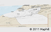 Classic Style Panoramic Map of Guelmin