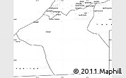 Blank Simple Map of Guelmin