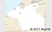 Classic Style Simple Map of Guelmin
