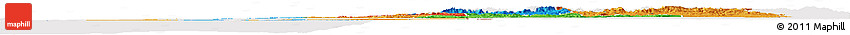 Political Horizon Map of Sud, cropped outside