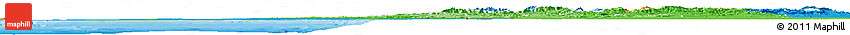 Political Shades Horizon Map of Sud