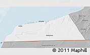 Gray 3D Map of Laayoune