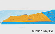 Political Panoramic Map of Laayoune