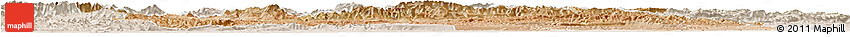 Satellite Horizon Map of Ouarzazate, lighten
