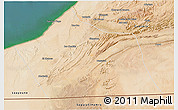 Satellite 3D Map of Tan-Tan