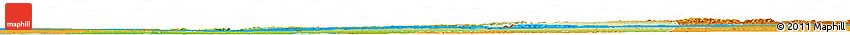 Physical Horizon Map of Tan-Tan, political outside Physical Horizon Map of Tan-Tan, political outside