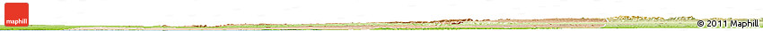 Satellite Horizon Map of Tan-Tan, physical outside