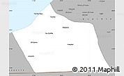 Gray Simple Map of Tan-Tan