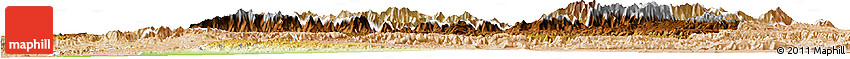 Physical Horizon Map of Taroudant, satellite outside