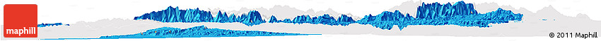 Political Horizon Map of Taroudant, cropped outside