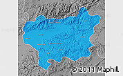 Political Map of Taroudant, desaturated