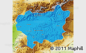 Political Map of Taroudant, physical outside