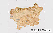 Satellite Map of Taroudant, cropped outside