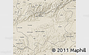 Shaded Relief Map of Taroudant