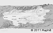 Gray Panoramic Map of Taroudant
