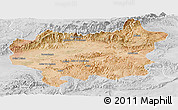 Satellite Panoramic Map of Taroudant, lighten, desaturated