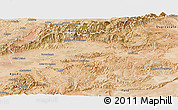 Satellite Panoramic Map of Taroudant