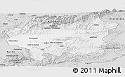 Silver Style Panoramic Map of Taroudant