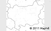 Blank Simple Map of Taroudant, no labels