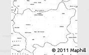 Blank Simple Map of Taroudant