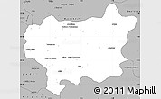 Gray Simple Map of Taroudant