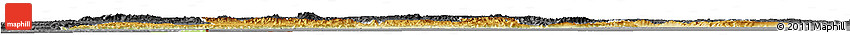 Physical Horizon Map of Tata, darken, desaturated