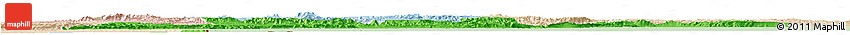 Political Horizon Map of Tata, lighten