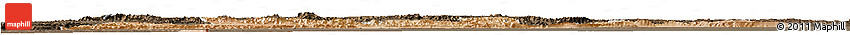 Satellite Horizon Map of Tata, darken