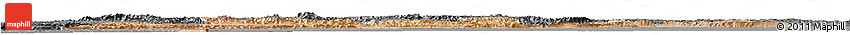 Satellite Horizon Map of Tata, darken, desaturated