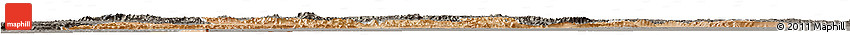 Satellite Horizon Map of Tata, darken, semi-desaturated
