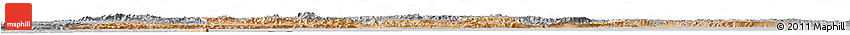 Satellite Horizon Map of Tata, desaturated