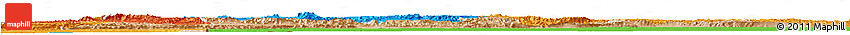 Satellite Horizon Map of Tata, political outside