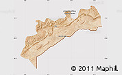 Satellite Map of Tata, cropped outside