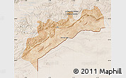 Satellite Map of Tata, lighten