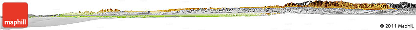Physical Horizon Map of Tiznit, desaturated