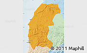 Political Map of Essaouira, lighten