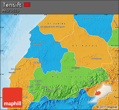 Political Map of Tensift