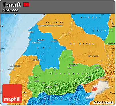Political Map of Tensift