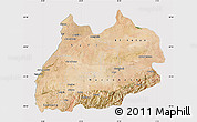 Satellite Map of Tensift, cropped outside