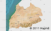 Satellite Map of Tensift, single color outside