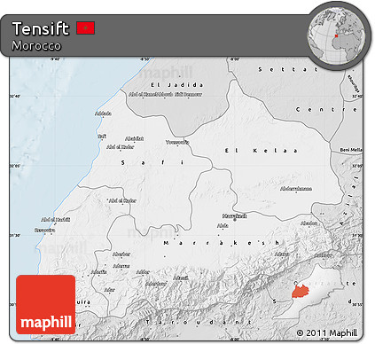Silver Style Map of Tensift