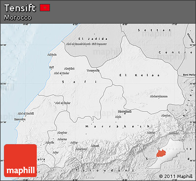 Silver Style Map of Tensift