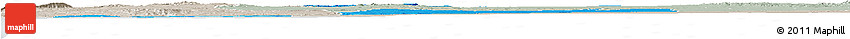 Political Horizon Map of Safi, lighten, semi-desaturated