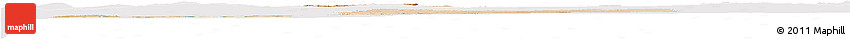 Satellite Horizon Map of Safi, cropped outside