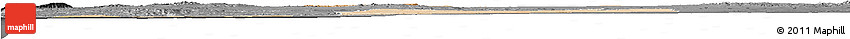 Satellite Horizon Map of Safi, darken, desaturated