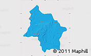 Political Map of Safi, cropped outside